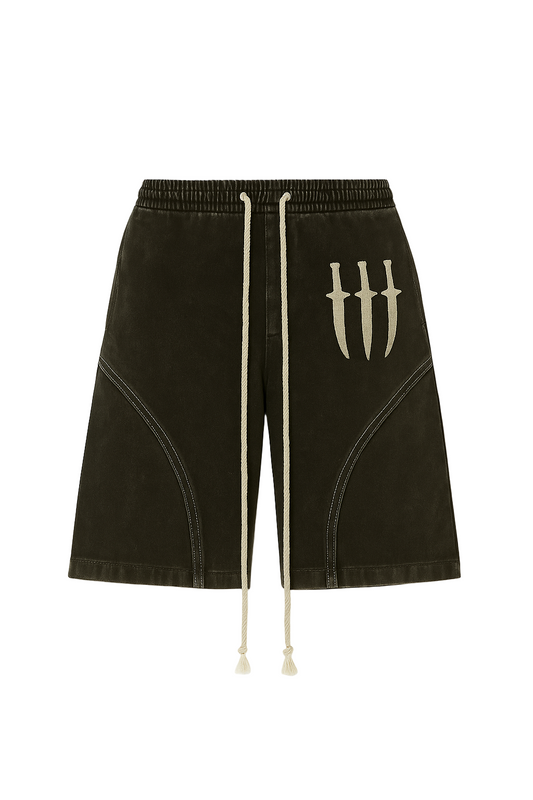 DRT SHORT DENIM -BLACK