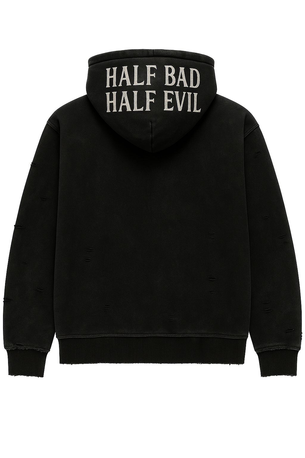 THE 777 HOODIE BLACK